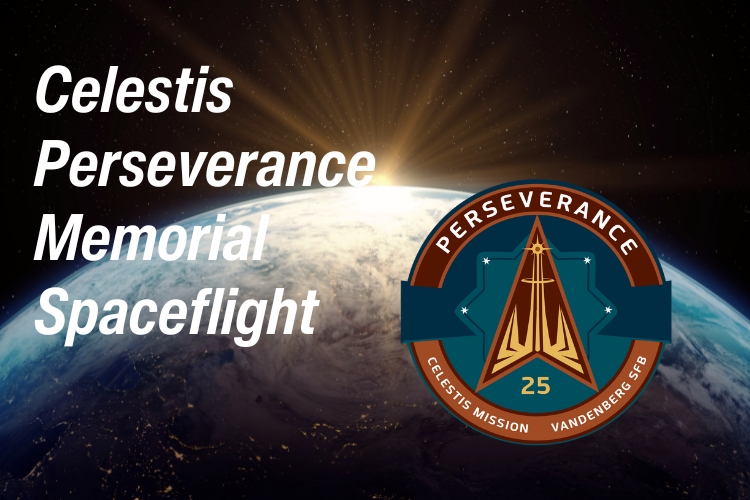 Celestis Perseverance Memorial Spaceflight